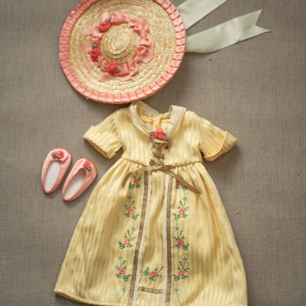 American Girl Felicity Tea Lesson Outfit
